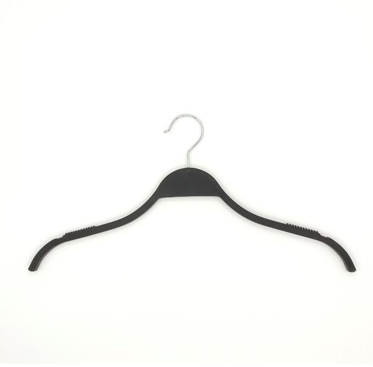 ZARA plastic hanger,tube hanger with strips,clothes hanger for chain store