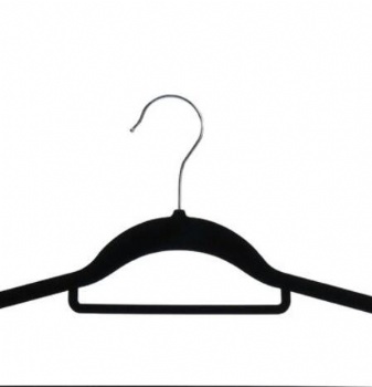 Non-Slip Velvet Trouser Bar Hangers