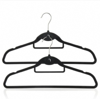 Flocked Velvet Non-Slip Bar Clothes Hangers